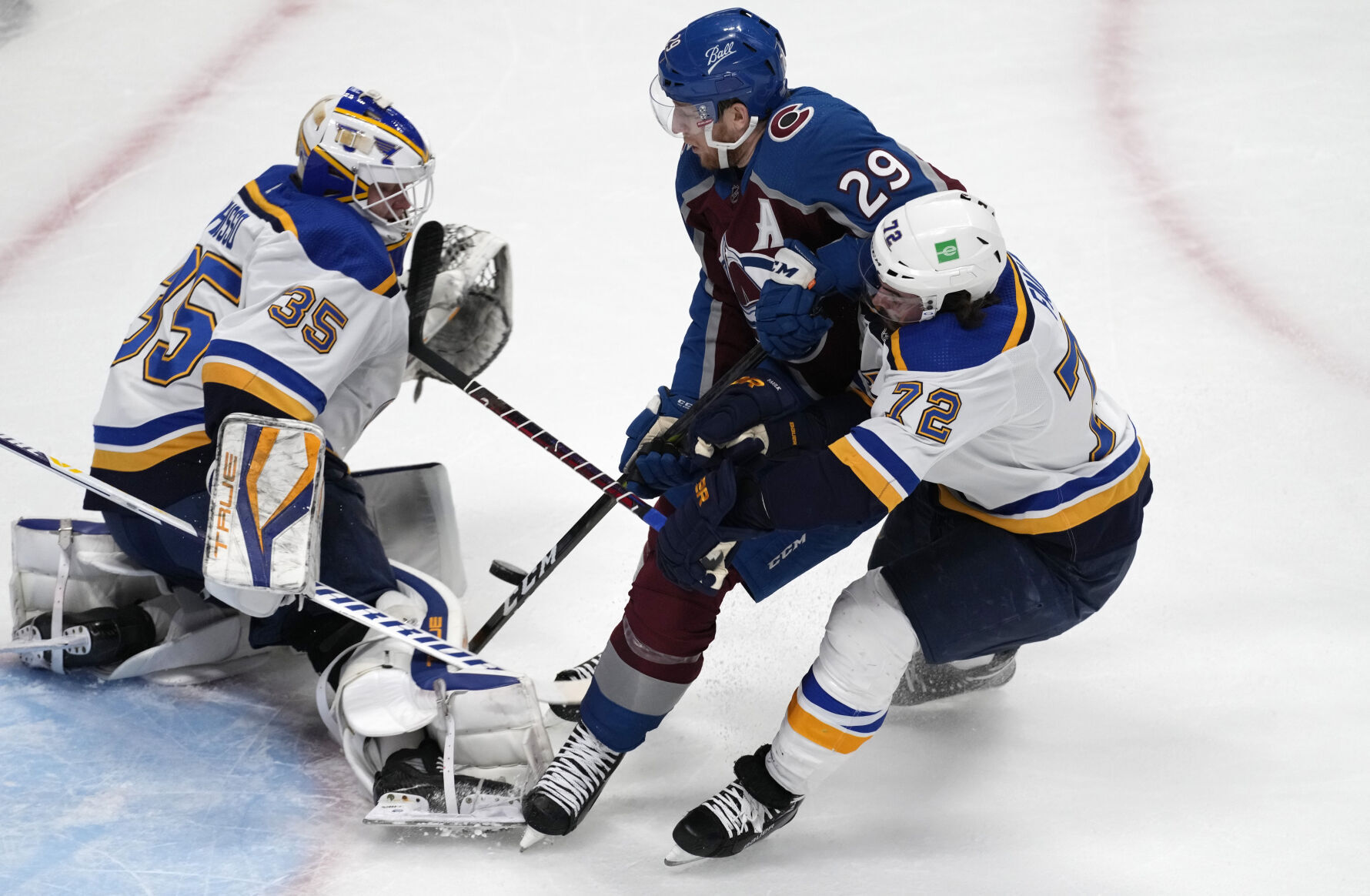 Blues Avalanche Hockey